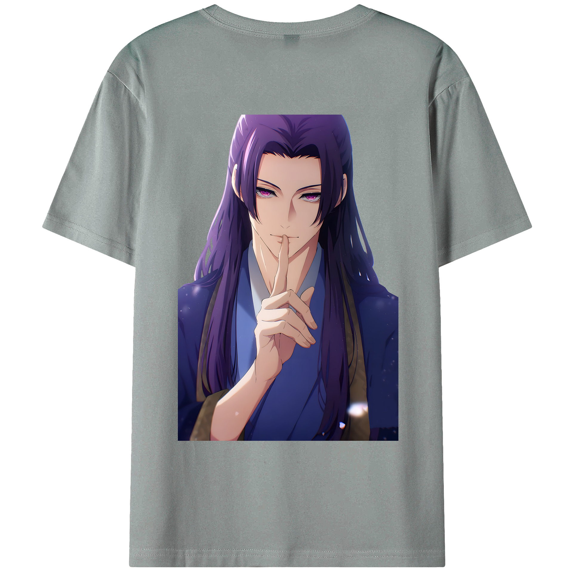 （画像用） 薬屋のひとりごと The Apothecary Diaries 綿100％ メンズ半袖Tシャツ（バックプリント） 通気性